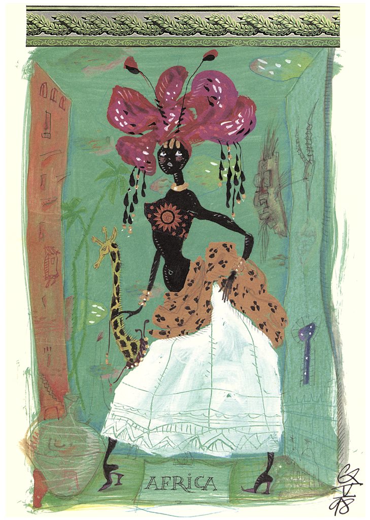 Christian Lacroix Menus Concorde